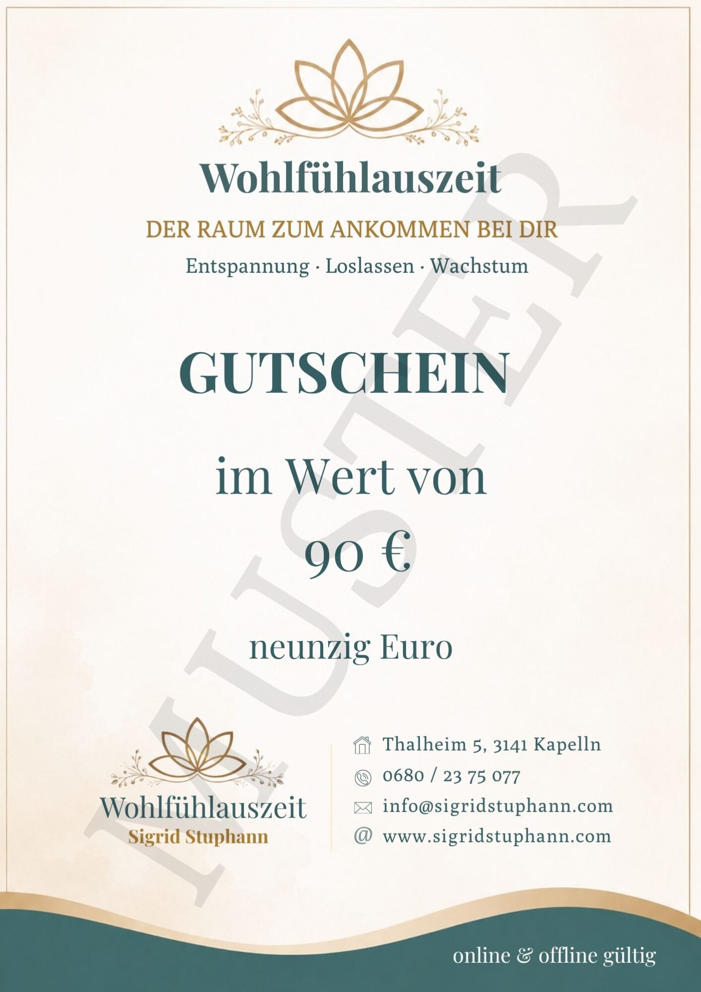 Website Gutschein